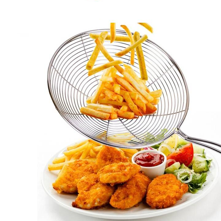 Stainless Steel Kitchen Utensils Skimmer Strainer