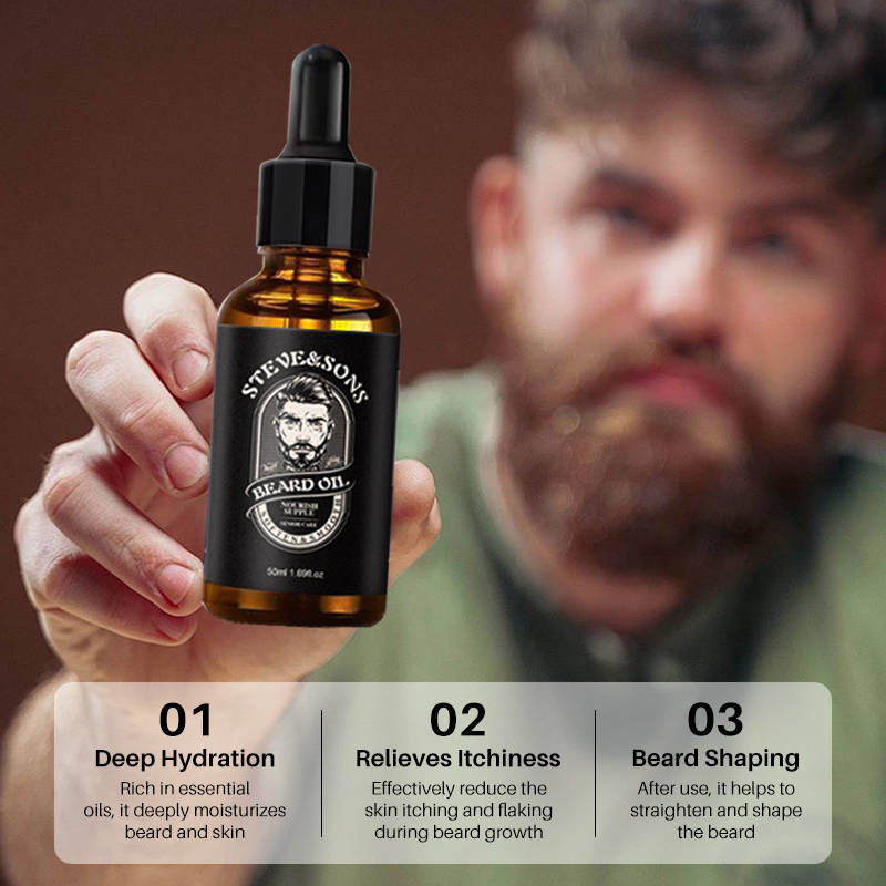 Private Label Beard Oil - Best Hair Care Growth Oil 50ml