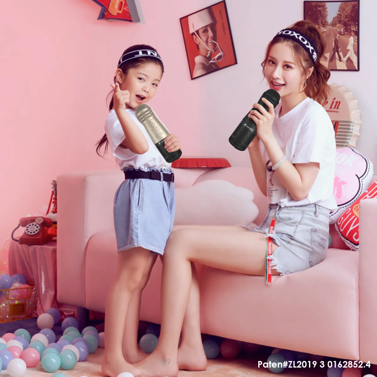 Bluetooth Wireless Karaoke Speaker with Microphone for Singing and Public Speaking Amplifier