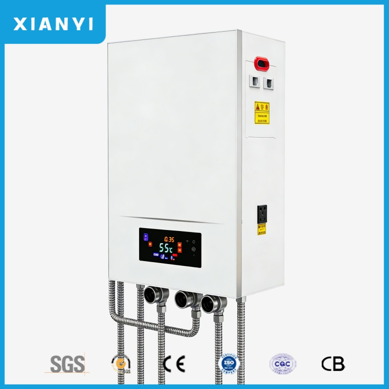 Stable Thermal Output Smart Residential Heating Appliance Tankless Electric/Electronic Central Water Heating Combi Furnace/ Boiler