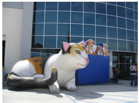 2023 New 10 FT. Giant Inflatable Brown Tabby Cat