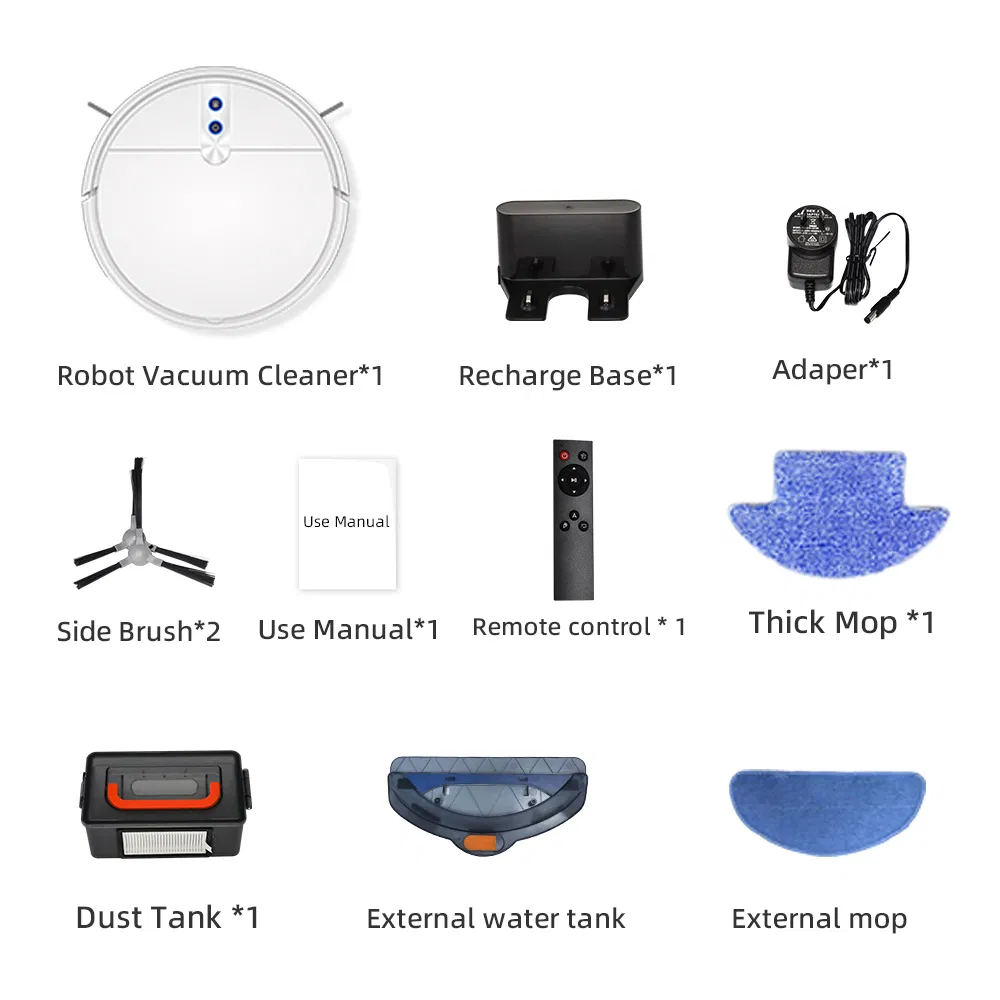 Smart Robot Vacuum WiFi Connected 120 Min Runtime Works with Alexa Multi Surface Cleaning