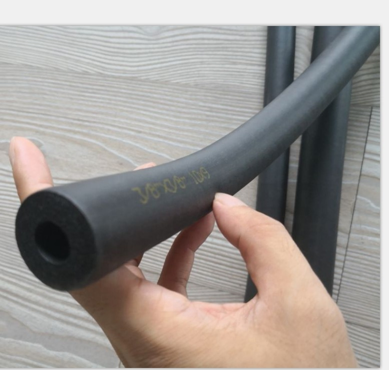 NBR/PVC Air Conditioner Rubber Insulation Pipe for HVAC System