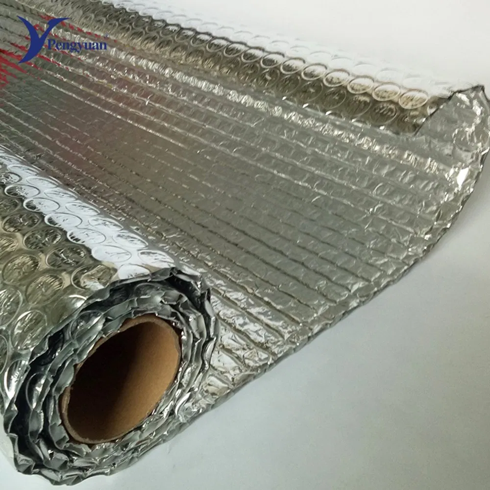 Fireproof Gold Aluminum Foil Woven Bubble for Heat Insulation