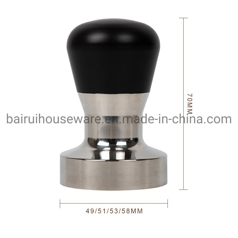 Custom Logo Color Bean Barista Espresso Stainless Steel Coffee Tamper Machine Espresso Press