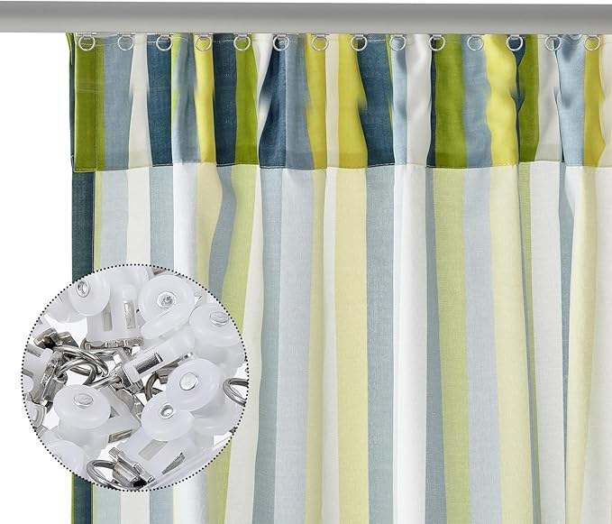 Made to Measure Curtain Rail, High Quality Tracks Blackout Curtain, Optional Curtain Rail Runner