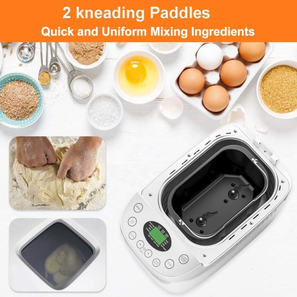 Home Use Bakery Equipment Automatic Cooking Machine Bread Maker with Multifunctional Programs