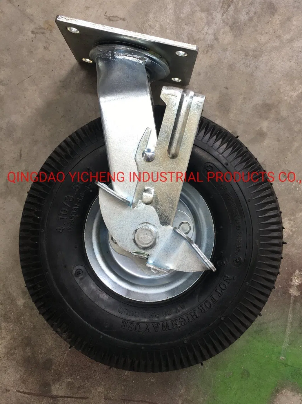 10 Inch Swivel Caster with PU Foam Wheel and Pneumatic Wheel