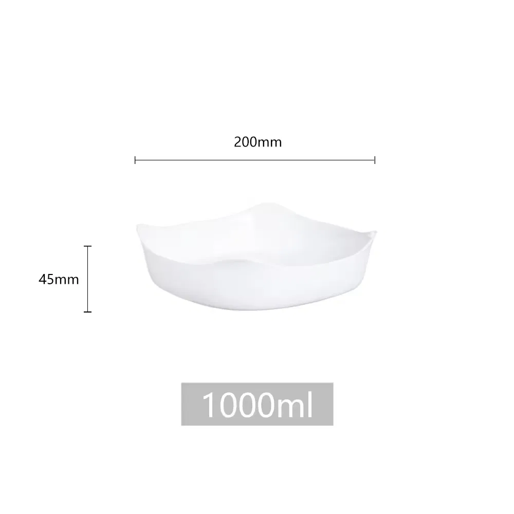 High-Quality Opal Glassware Baking Dish Set for Oven Use