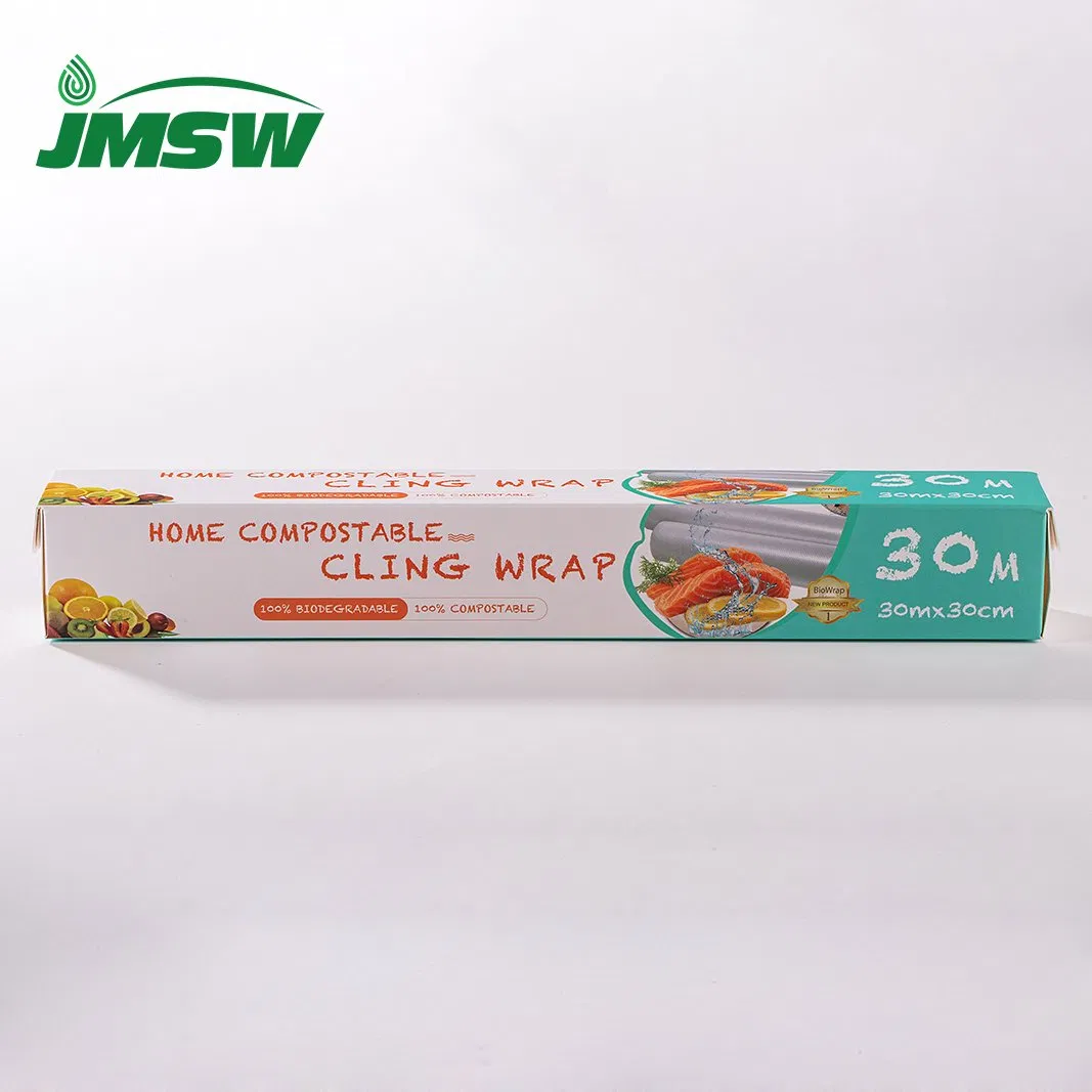 Biodegradable Compostable Food Grade Cling Wrap Film Whosale on Roll