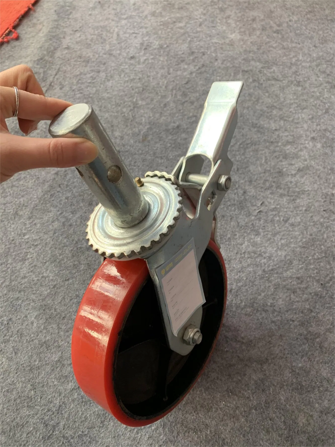 European Style Heavy/Light Duty Scaffold Castor Wheel for Construction