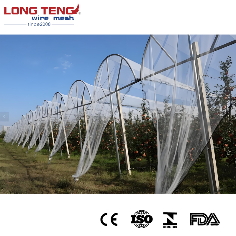 Polyethylene Plastic Mesh Pallet Net for Cotton Presshay Bale Net