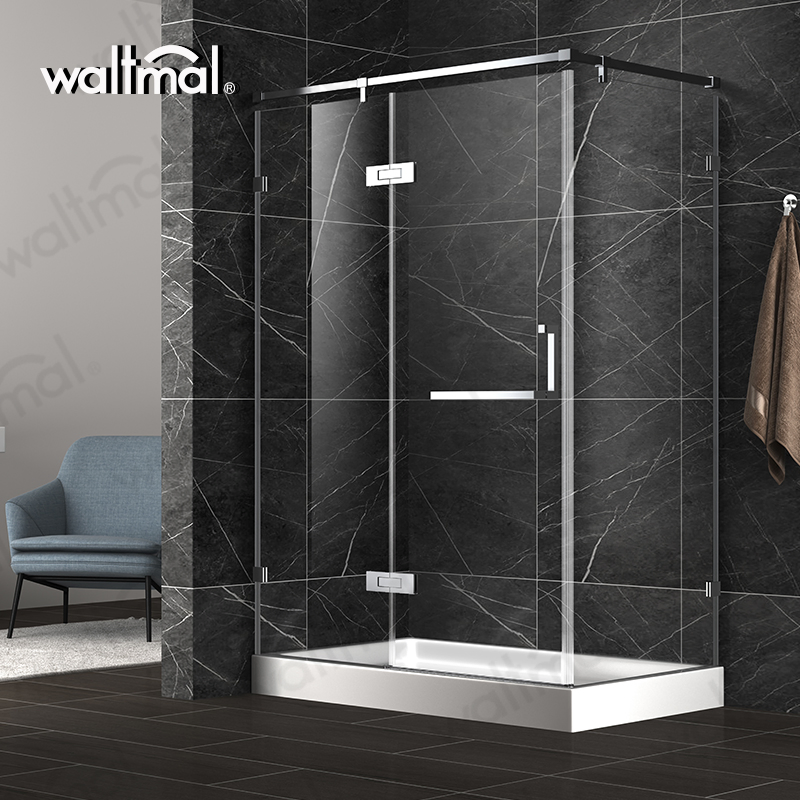 Hot Sale Aluminum Profile Tempered 3 Panel Glass Doors Shower