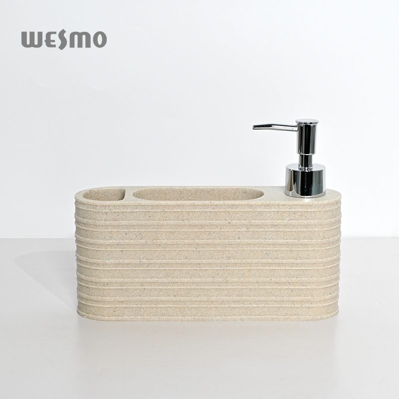 Home Accessories Kitchen Resin Soap Set Dispenser Bottle Hotel Bathroom Accessories Set Soap Dispenser