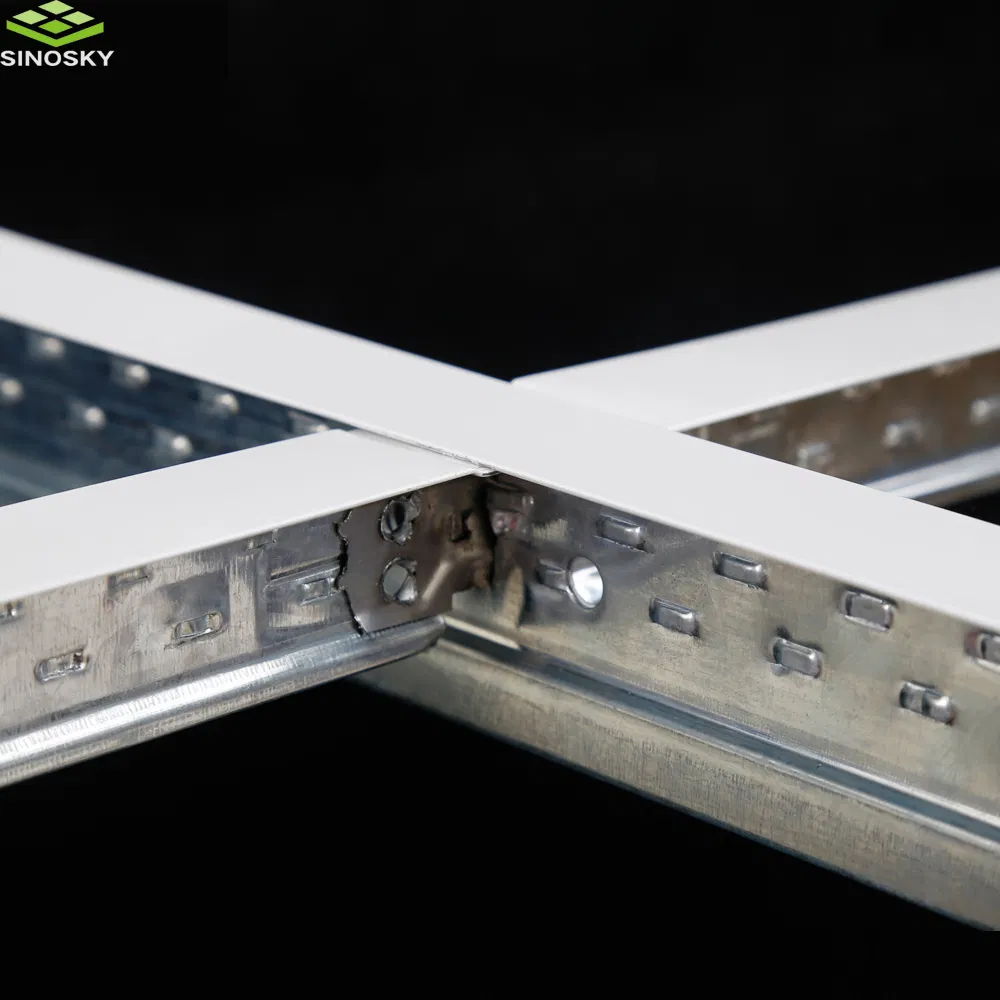 Ceiling Accessories T Grid for Ceiling 32/38*24*3600*0.26/0.3/0.35mm Can Be Customized