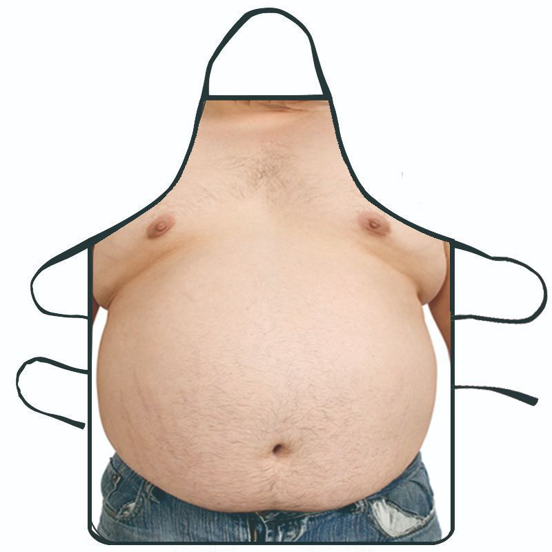 Custom Wholesale Polyester Tea Coffee Milk Sublimation Promotion Bib Sexy Waist Apron