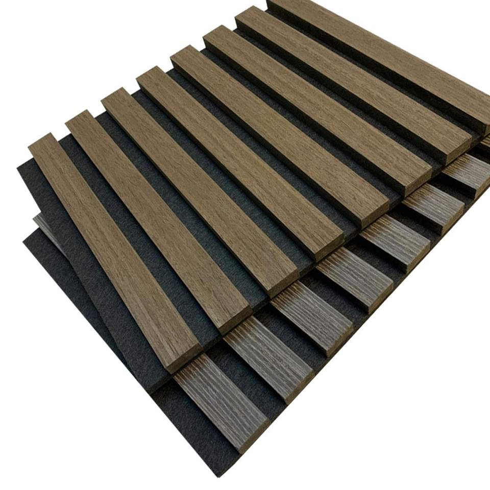 Akupanel Home Theater Wooden Slat Wall Acoustic Interior Ceiling Panel Sound Proof Panel