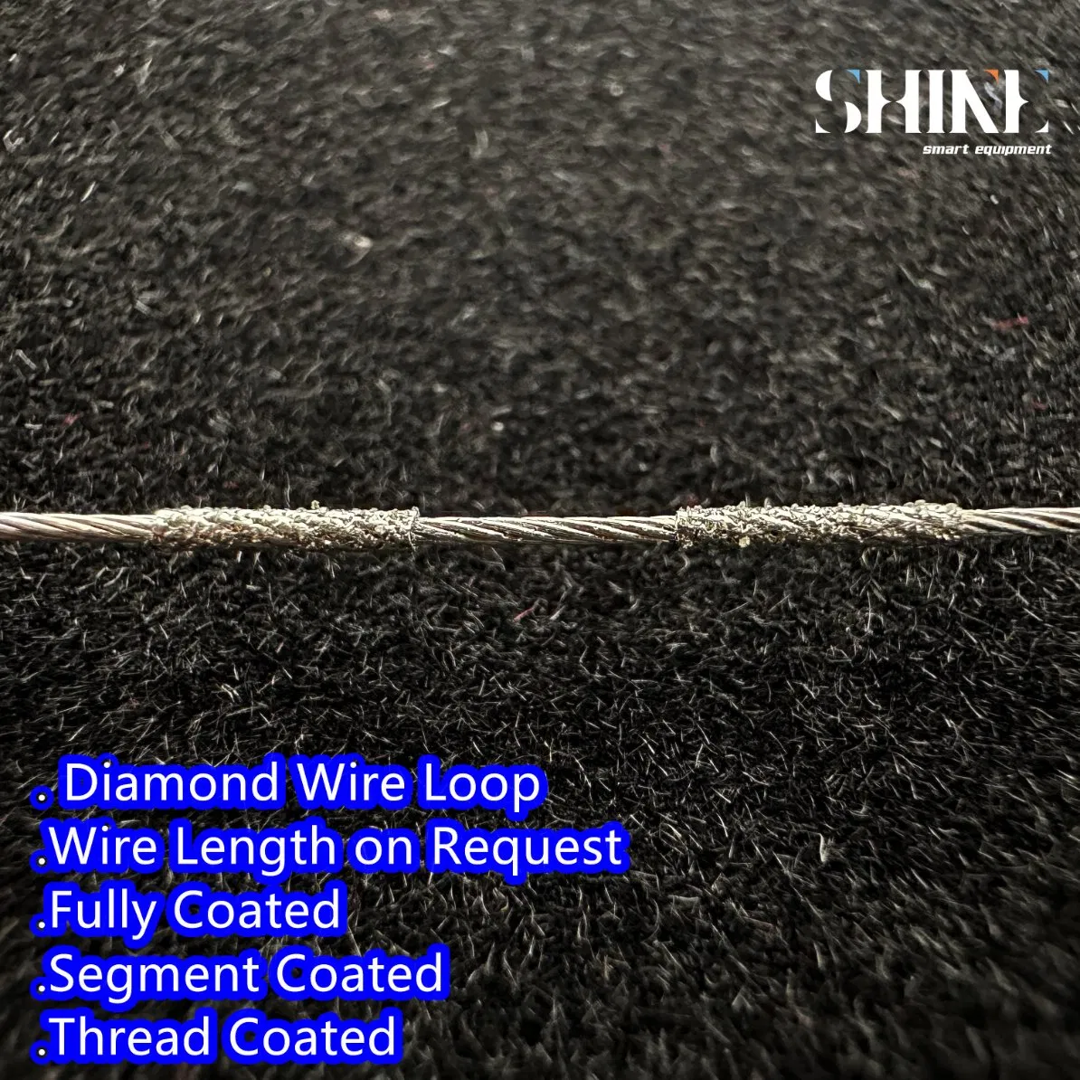 Алмазная проволока для резки кристаллов и стекла