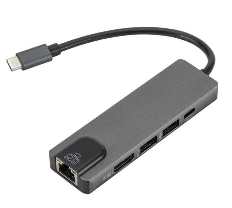 USB-C хаб с портом RJ45 и HDMI