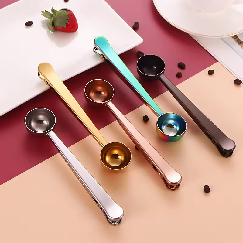 Home & Kitchen Items Holiday Promotion Espresso Spoons Small Round Bronze Coffee Spoons