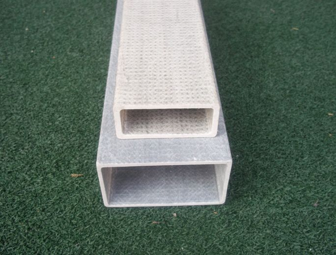 Construction Strength Factory Price High Strength FRP Pultrusion Products Fiberglass Square Pipe