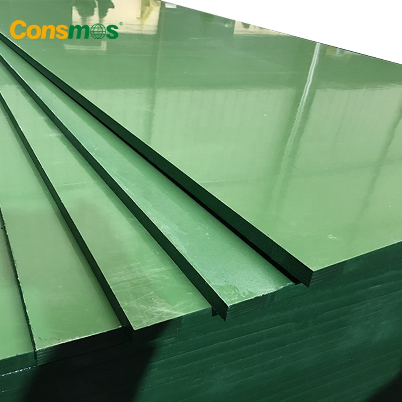 Good Quality 20mm 21mm Green PP Plastic Laminated Plywood Sheets Plastic Coated Plywood for Concrete Form Work
