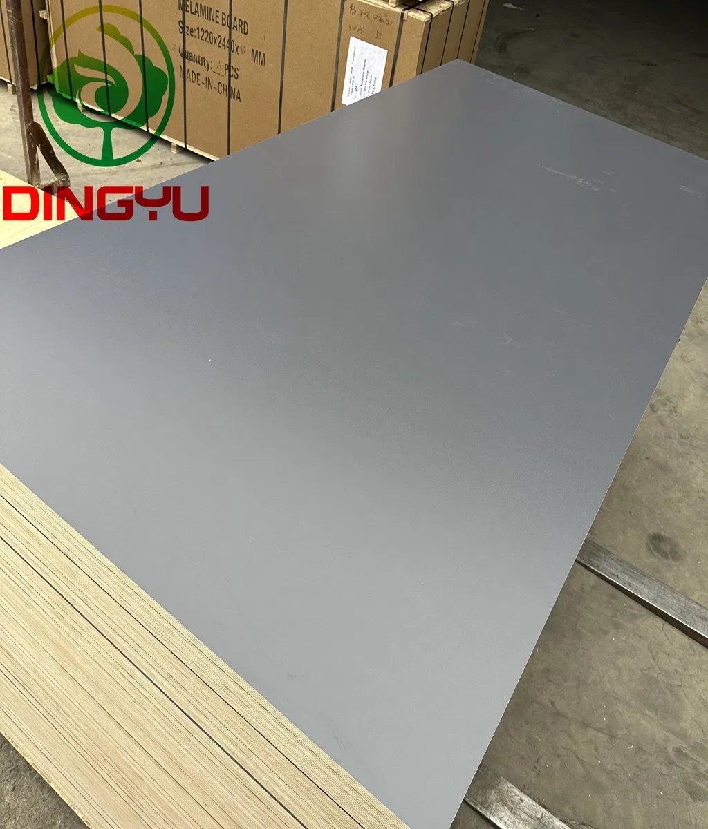 2mm/15mm/16mm/18mm Melamine Faced Laminated Commercial Plywood Board Panel