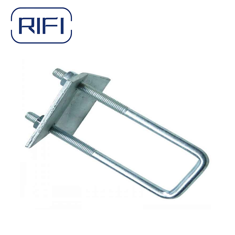 Хомут балки Unistrut с U-болтом, оцинкованный