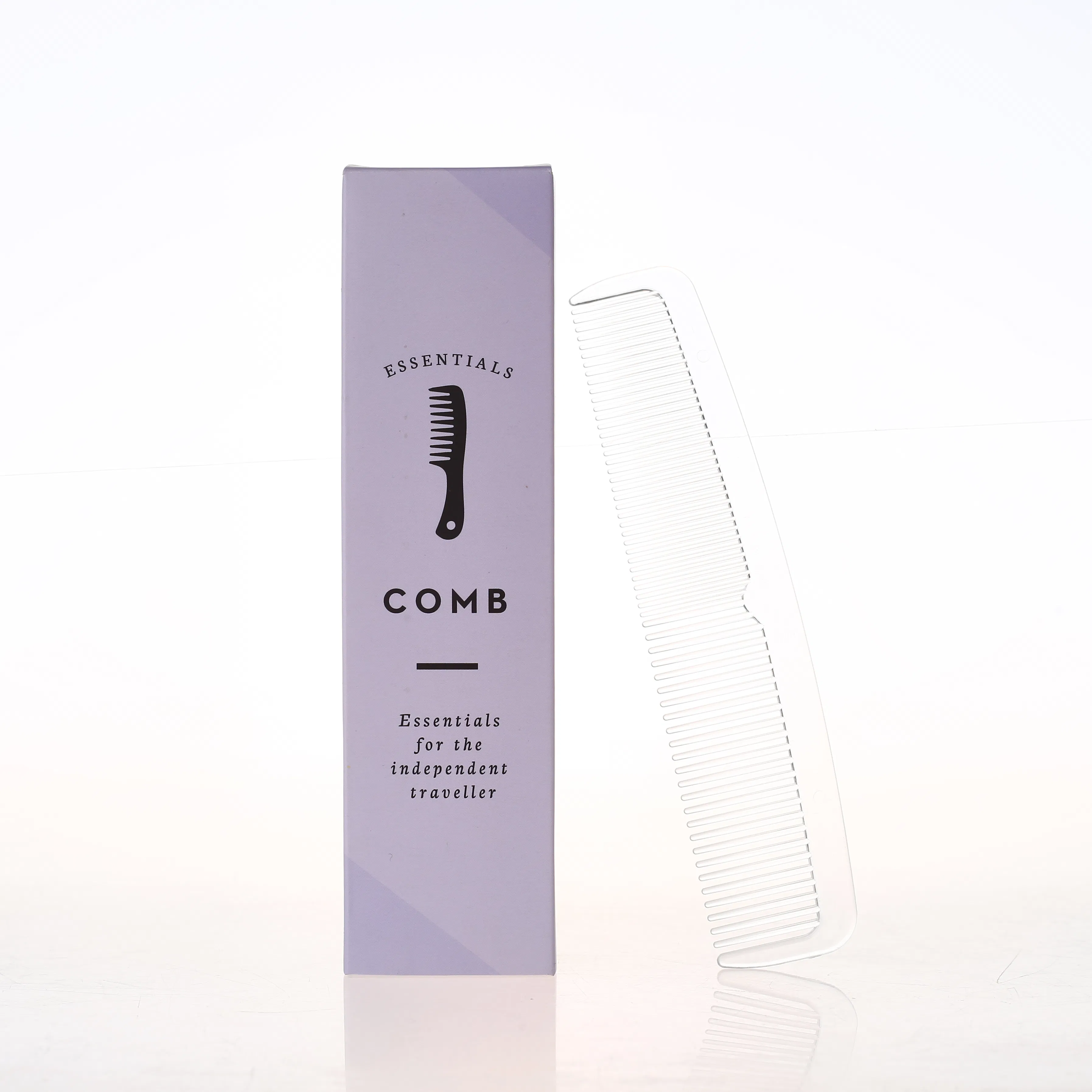 Customized Eco Disposable Hair Brush for Luxury Hotel Amenities