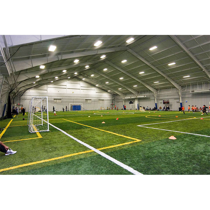 Light Weight Prefabricated Steel Structure Football Stadium Building
