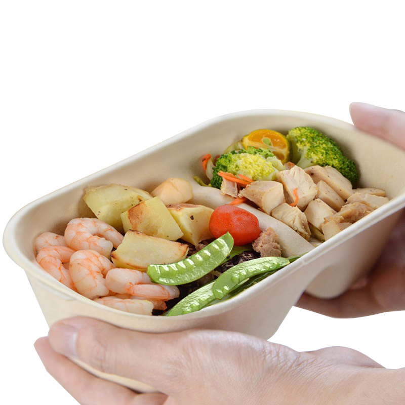 Compostable Children Fruit Food Container Wheat Straw to Go Lunch Rento Box