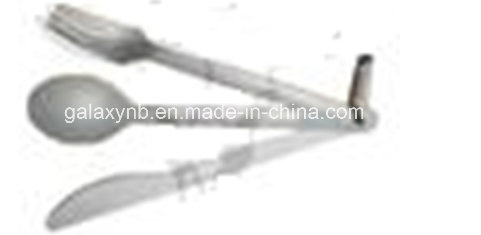 Hot Sale Eco-Friendly Titanium Flatware Set 3 PCS