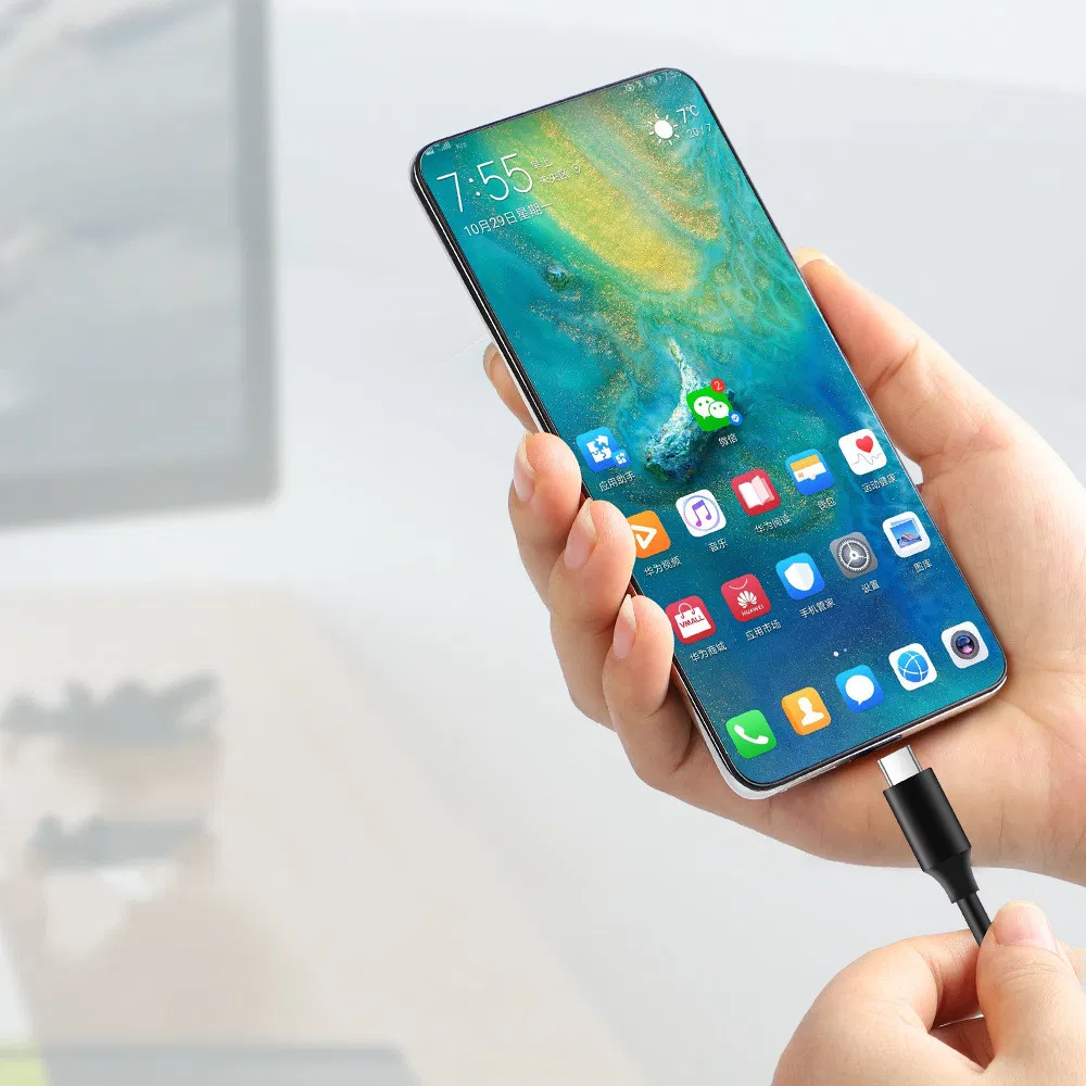 Кабель USB-C 100W PD для быстрой зарядки и передачи данных