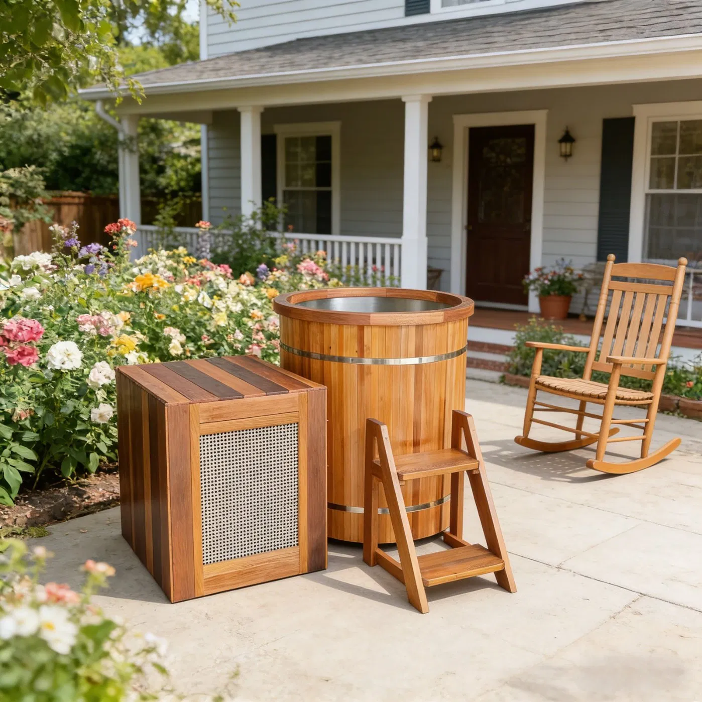 Ледяная ванна для криотерапии и восстановления