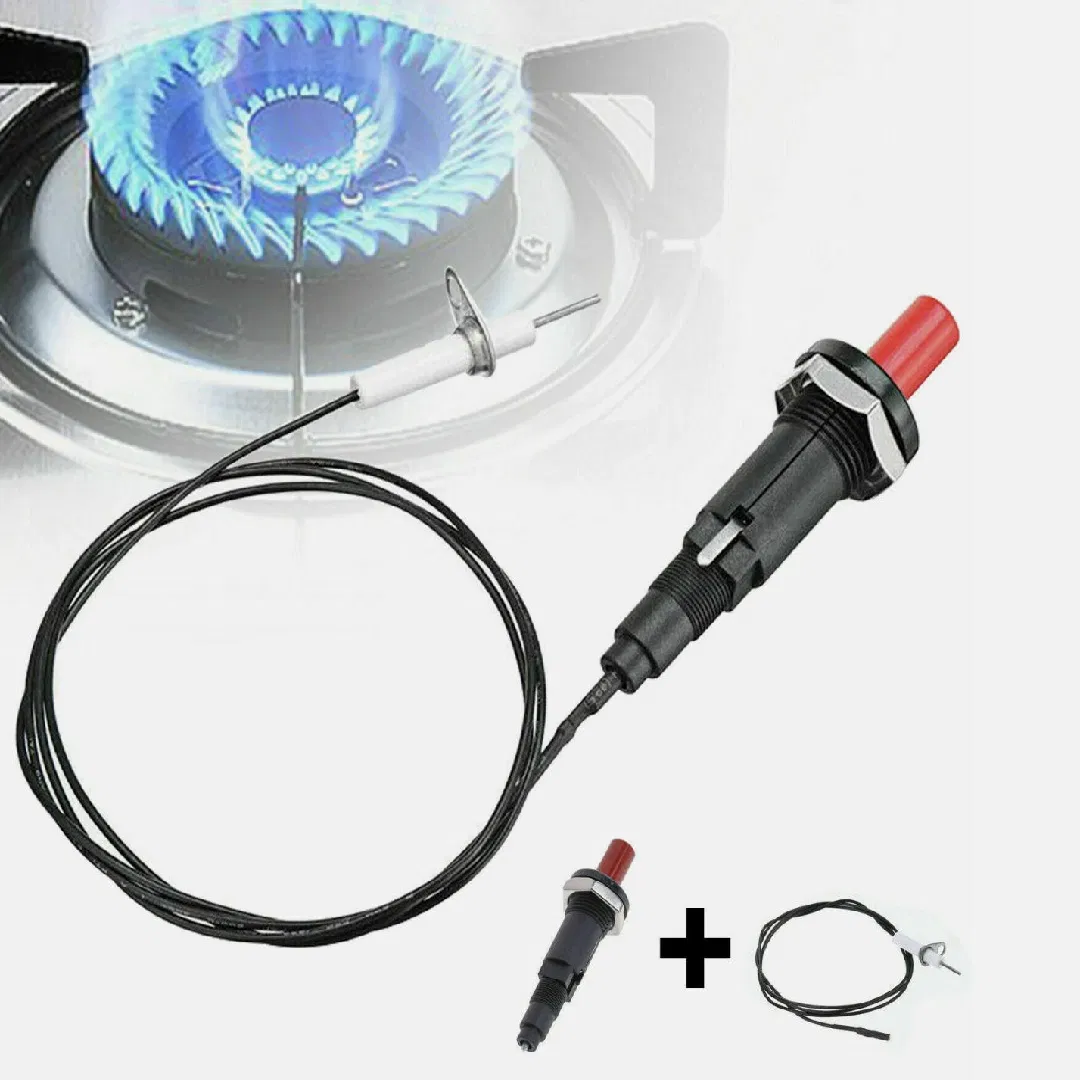 2 PCS Piezo Spark Ignition with Cable Push Button Igniter for Gas Grill BBQ