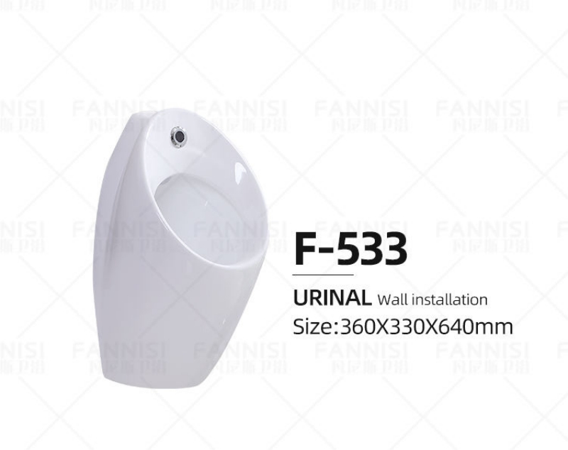 Wholesale Sanitary Ware Bathroom Toilet Wall Hung Automatic Sensor Urinal for Men