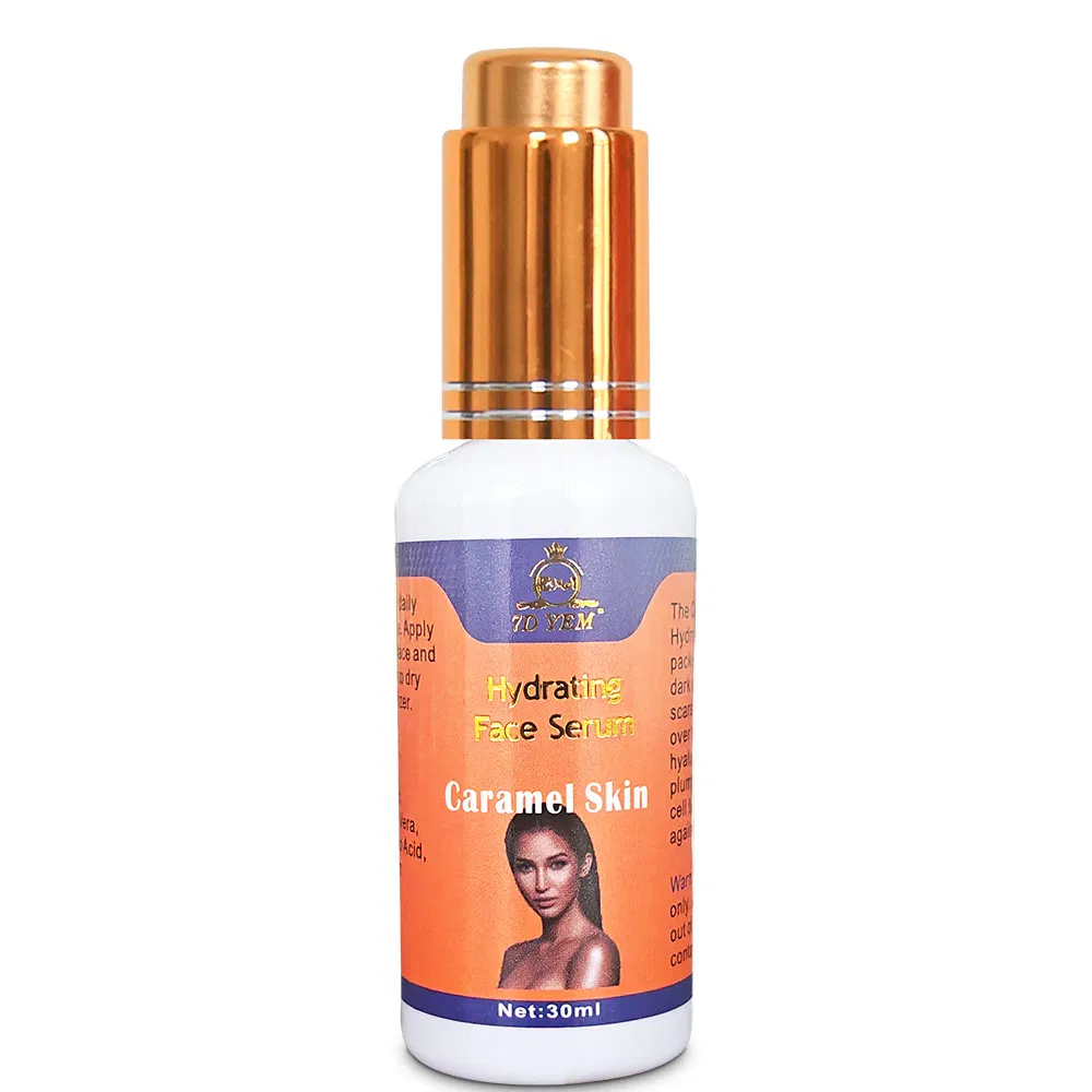 Caramel Skin Serum High Quality Moisturizing Face Lightening Serum Hyaluronic Acid Whitening Dark Spot Remover Serum for Face
