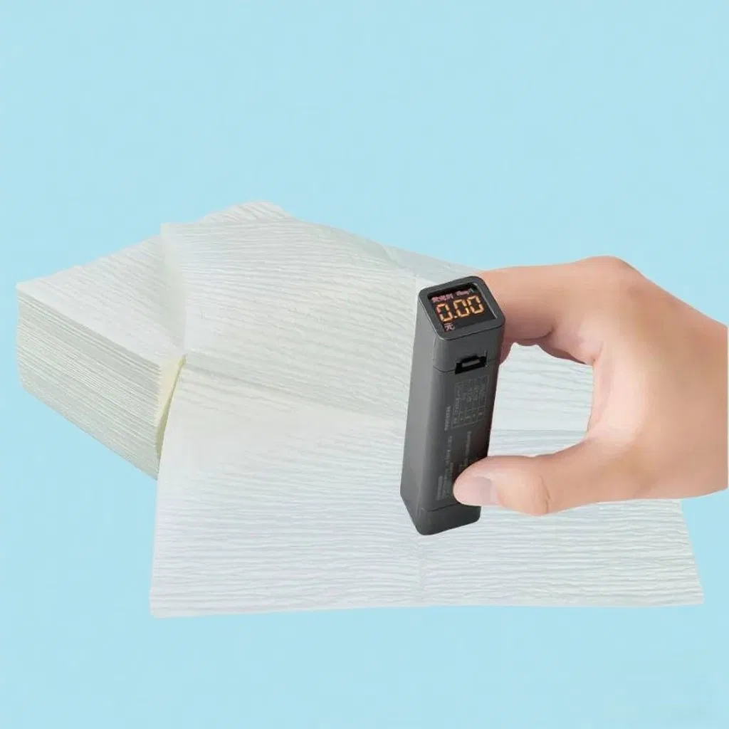 Perforated Medical/Kitchen Scrim Paper Rolls Degradable Dustless Wood Pulp Free of Fluorescent Agents