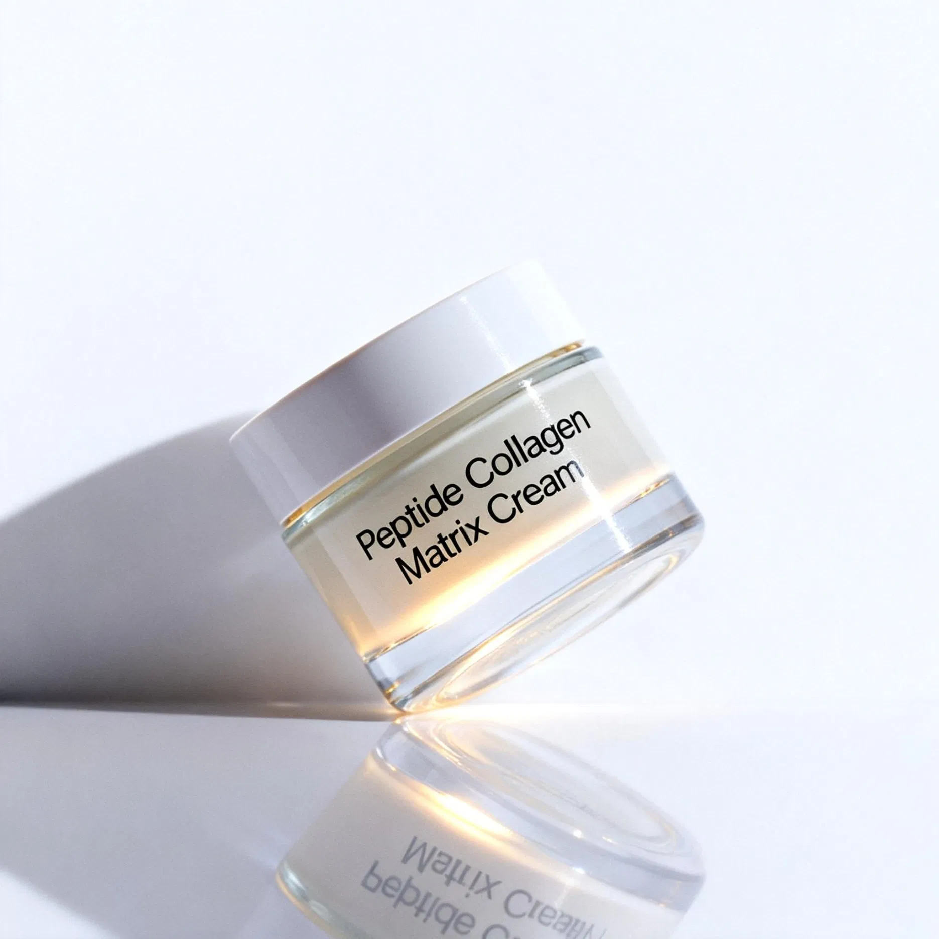 Hypoallergenic and Natural Acne Face Cream with Recombinant Collagen Type III for Wholesale Distribution and Sensitive Skin