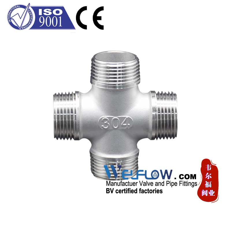 Reliable Male Cone Seat Hydraulic Pipe Joint-Parker-Matched Male Thread-Hydraulic-Hose Cross Fitting