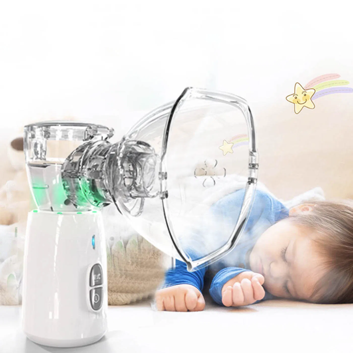 Tear-Free Formula, Safe Protection Atomizer