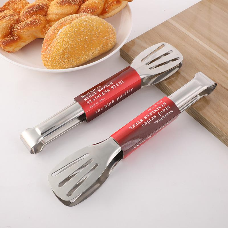 Stainless Steel Kitchen Food Clips Multipurpose for Bread, Steak, and Barbecue