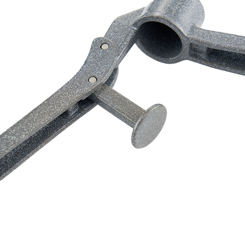 Пресс для чеснока алюминиевый Premium с увеличенной чашей