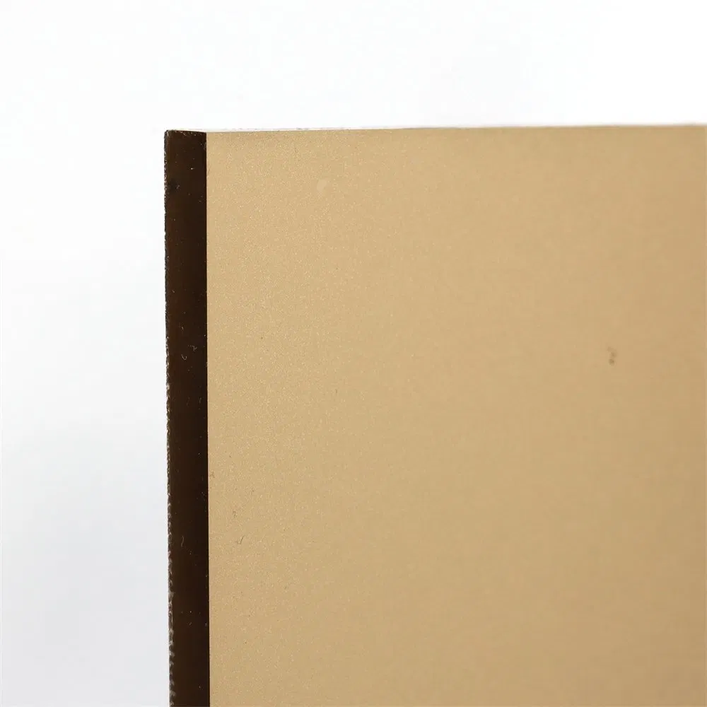 4mm 5mm 6mm 8mm 10mm 12mm Golden Brown Frosted Glass for Bathroom (FG-TP)
