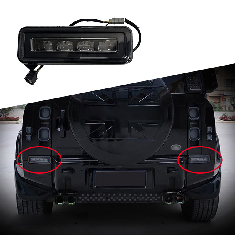 LED Rear Bumper Turn Signal Lights for Land Rover Defender