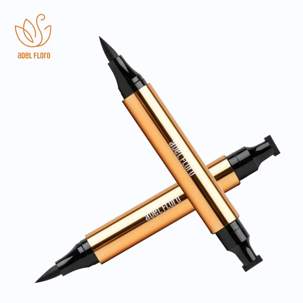 Waterproof Smudge Proof 2-in-1 Dual-Head Liquid Eyeliner & Stamp Wholesale Cosmetics