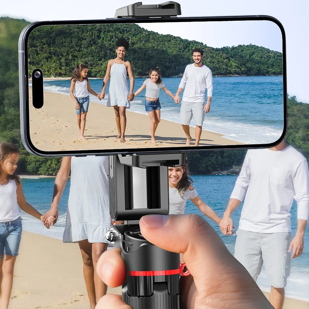 F07 Portable 410mm Selfie Stick Bluetooth-Compatible Remote Mini Tripod Selfie Stick with 6 Section Telescopic Pole