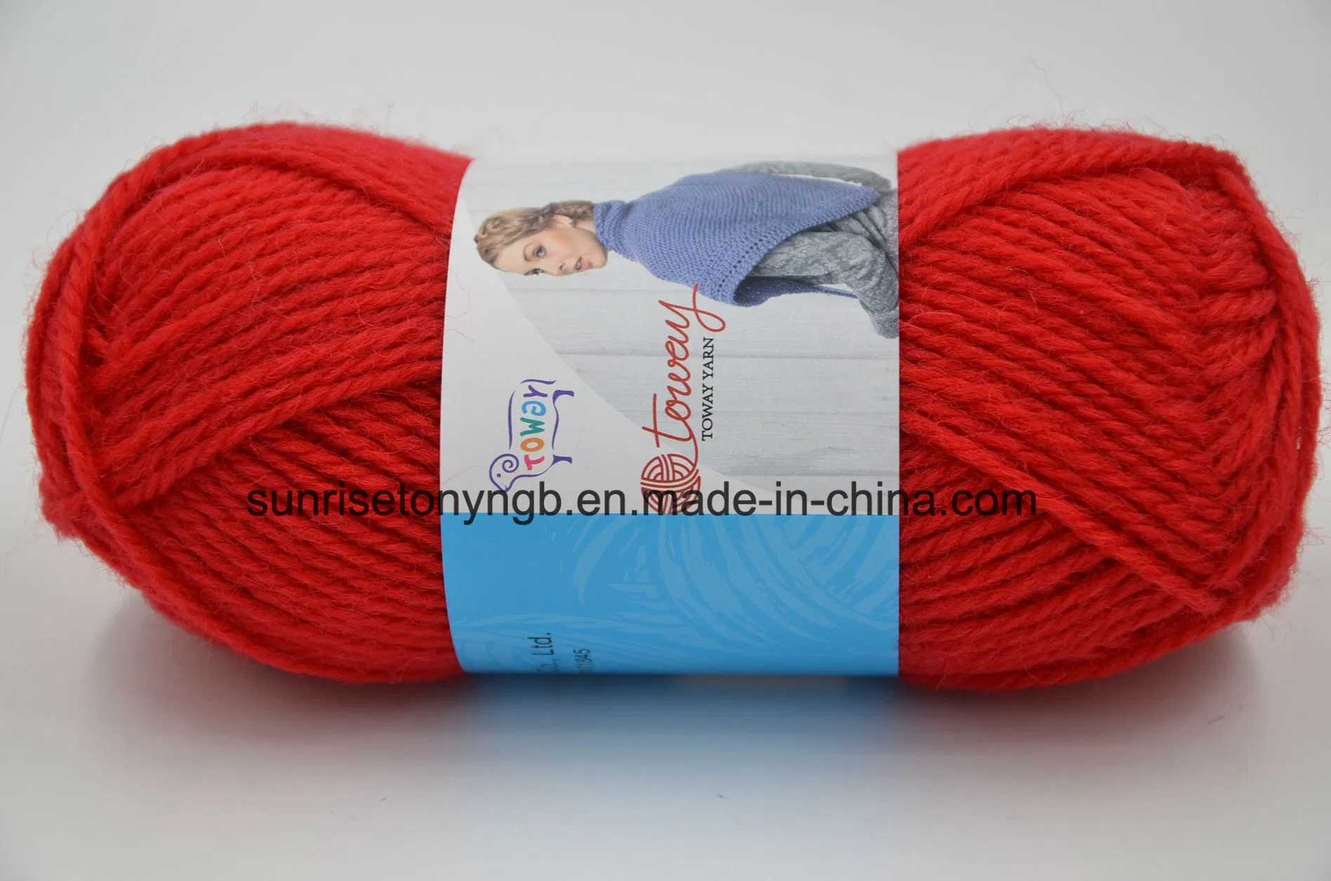 Super Warm Super Soft-Feeling 100 Wool Yarn for Carpets Fabrics Textiles
