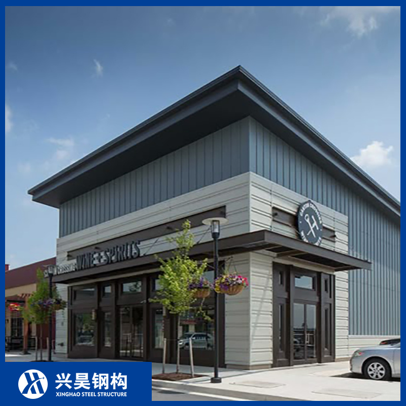 Industrial Grade Welded Portal Frame Wind Resistant Prefab/Prefabricated Shop Steel Structure