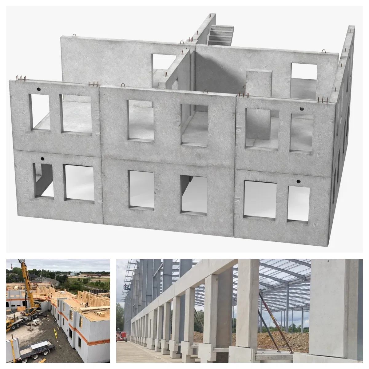 Precision Precast Concrete Wall Panel Molds for Standardized Factory Production